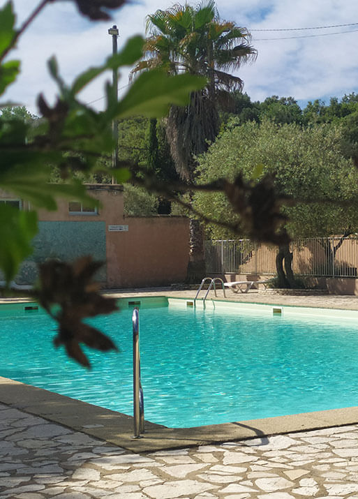 Camping in het achterland van Béziers, in Hérault