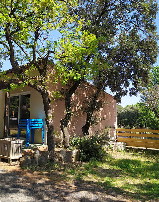 Campsite in the Béziers hinterland in the Hérault