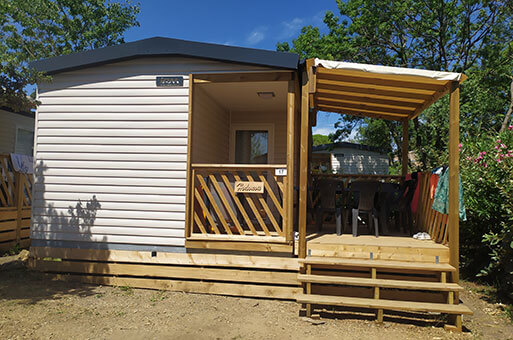 Camping en el interior de Béziers en el Hérault