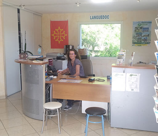 Camping en el interior de Béziers en el Hérault