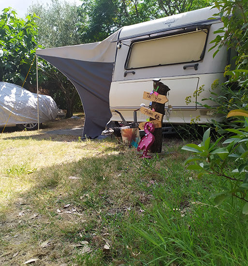 Camping en el interior de Béziers en el Hérault