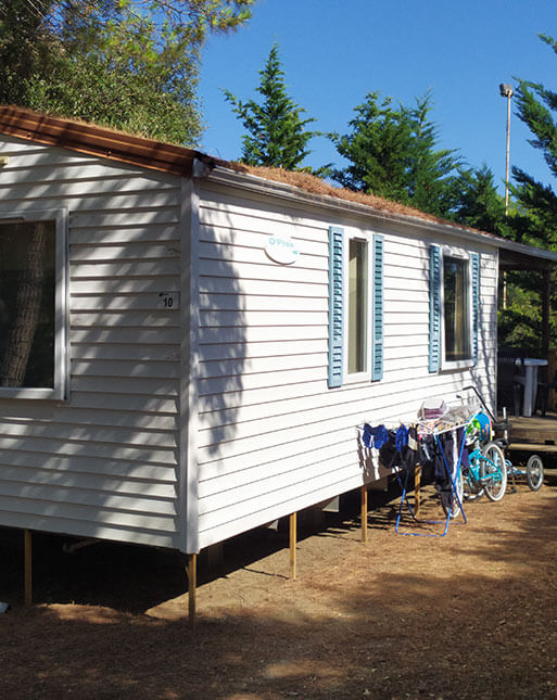 Camping in het achterland van Béziers, in Hérault