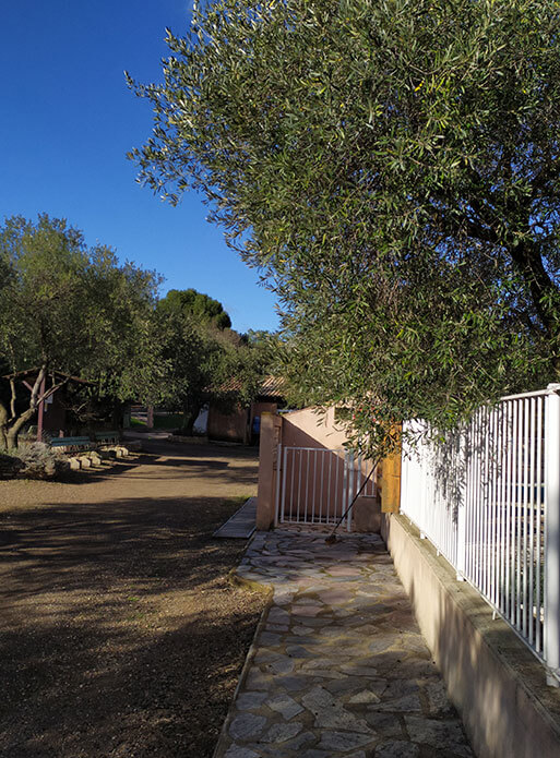 Camping in het achterland van Béziers, in Hérault