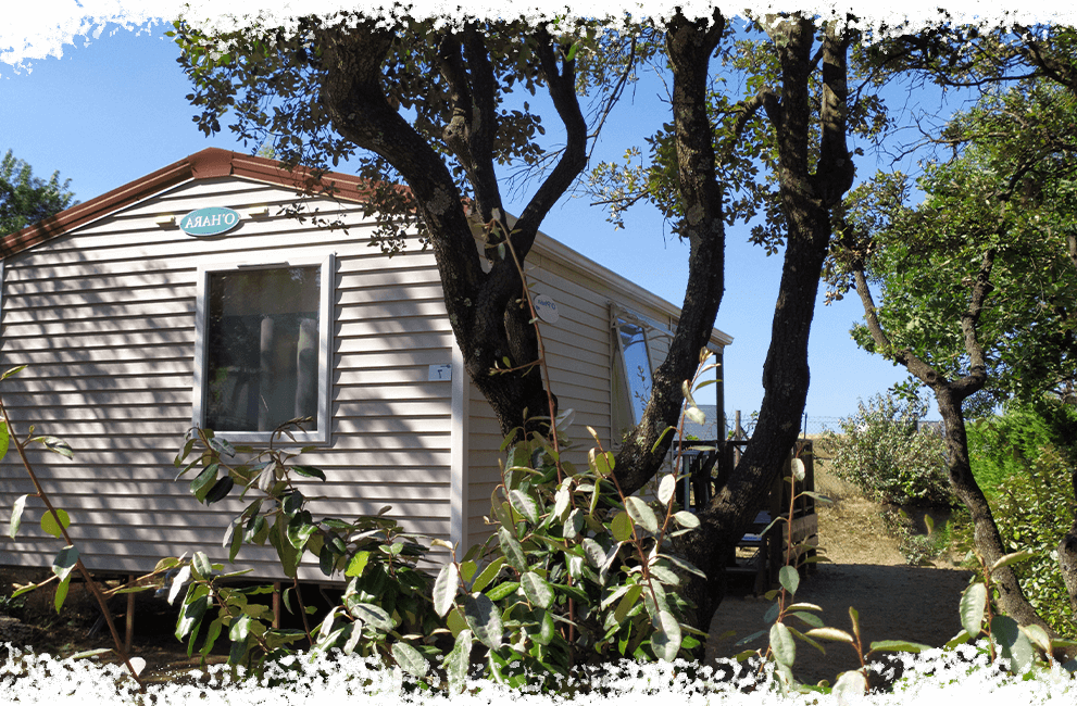 Rental O'Hara Ophea mobile home for 4/6 persons at the campsite L'Oliveraie in the Hérault