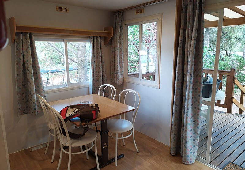 dining area and view of terrace